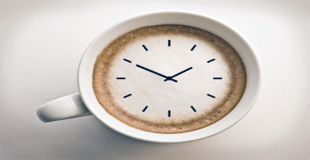 Cafe reloj biologico